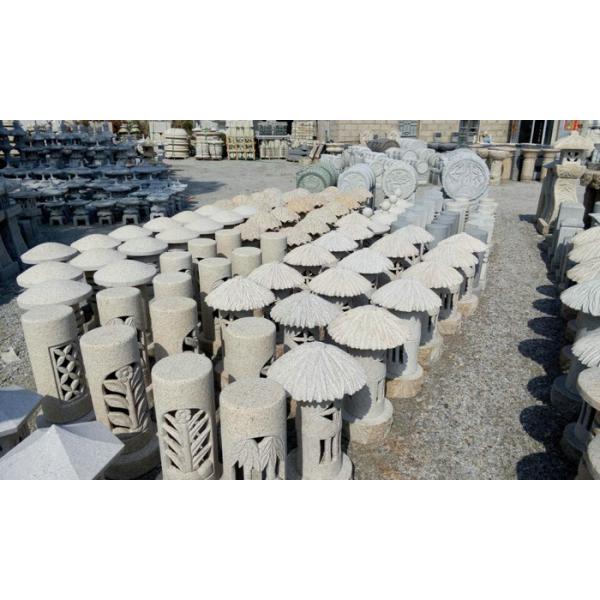 Hand Carved Japanese Stone Lantern