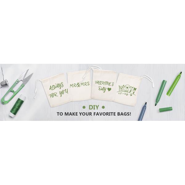 Party Favor Bags,Unicorn Theme Birthday Party Goodie Bags,Drawstring Cotton Pouch, Candy Bags for Girls Baby Shower Deco