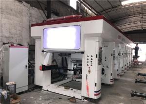 Quality BOPP CPP Alu Foil Precision Gravure Printing Machine 800 - 2500mm Printing Breadth for sale