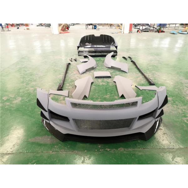 Air Knife FRP Nissan 350z Wide Body Kit Side Skirts OEM Front And Rear Bumper