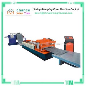Quality Glazed Tile Roof Panel Roll Forming Machine Hydraulic Cutting for sale