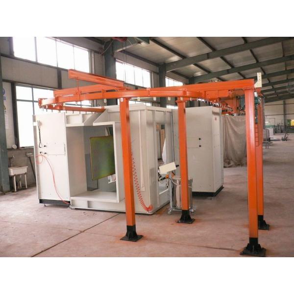 Manual Electrostatic Powder Coating Booth Customized Powder Spray Booth