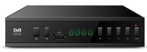 China FAT12 FAT32 DVB T2 HEVC H.265 Set Top Box Subtitle Telex DVB-C Cable Receiver on sale