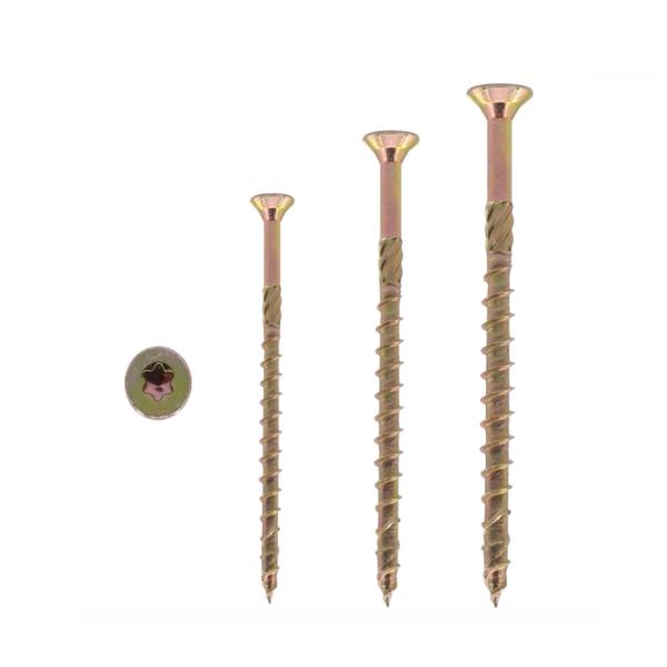 Zinc-aluminum Coated Torx Thread Forming Screws for Plastic Flat Truss Pan Head Wood Deck Self Tapping Screw