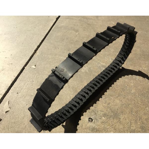 Width 32mm Small Rubber Wheelchair Track Jointless 66 Links