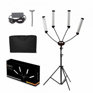 Quality Yidoblo Led Beauty Fill Light Bi Color Four Arm glam Lights With Tripod Stand FX-800II Kit for sale