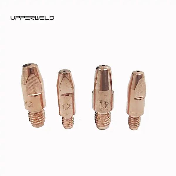 Metal MIG Torch Contact Tip for UPPERWELD M6 28mm CRZR Material Welding Consumables