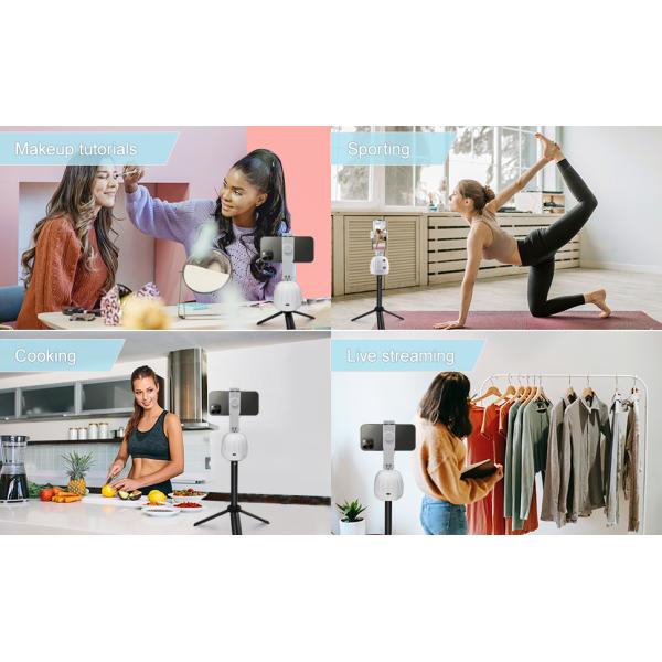 AI Powered Auto Tracking Phone Mount For Vlogging , Streaming And Video Calls