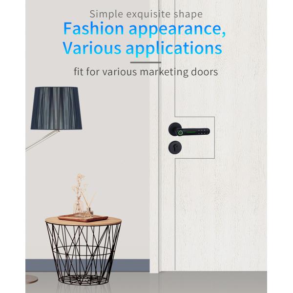 Glomarket Tuya Hot Selling Indoor Smart Fingerprint Door Lock Smart Digital Door Lock Remote Control For Home