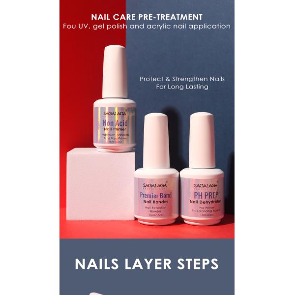 Acid Free Ph Protein Bond Dehydrator Nail Bulk Prep Primer Sticky Glue Nails and Dehydrator Private Label for Nail Art