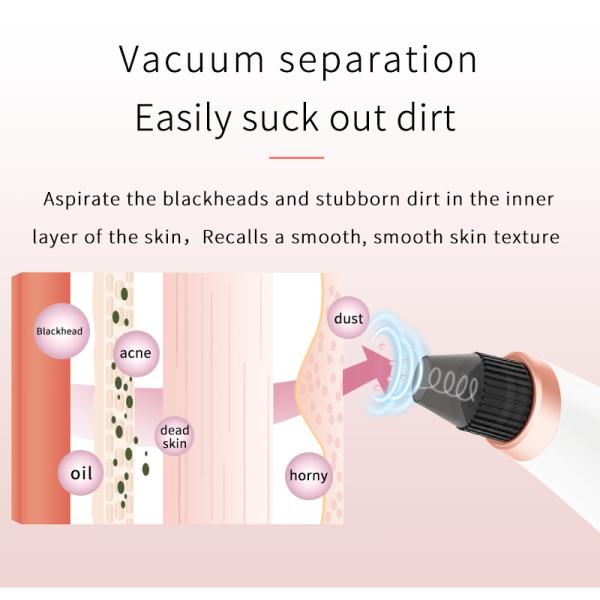 Multi Function Fcial Pore Cleanser Blackhead Acne Remover Electric Vacuum Suction Tool
