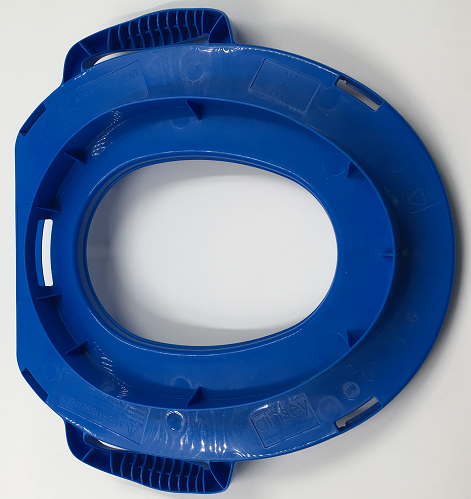 Polypropylene Plastic Injection Molding Child Toilets Seat Home Solution