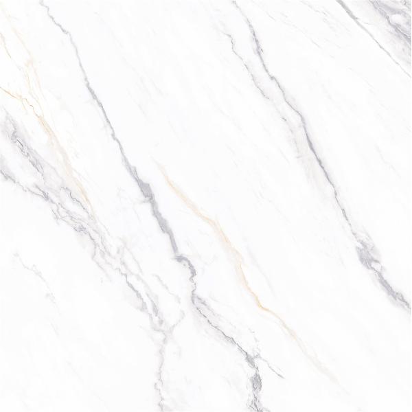 White Polished Sintered Stone Slabs 1200x1200mm for Bathroom Renovation