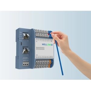 Quality Decowell Cc-Link Ie Field Basic I/O Module 8di8do Digital Quantity Module for PLC for sale