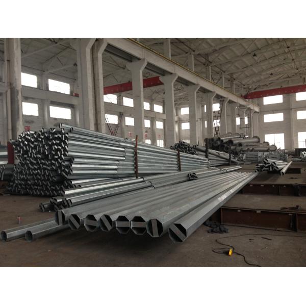25FT-45FT Philipines standard Q355 Material Octagon Galvanized Steel Pole