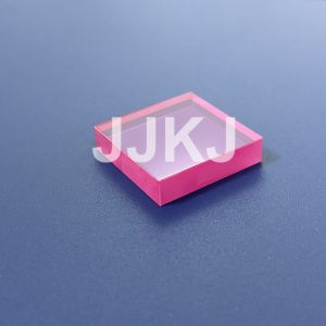 Laser Application Al2O3 Ruby Single Crystal With Customized Ruby Doping