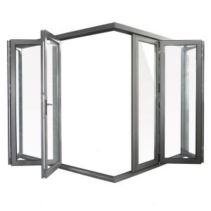 China Exterior Anodized 1.3mm Aluminium Bifold Doors on sale