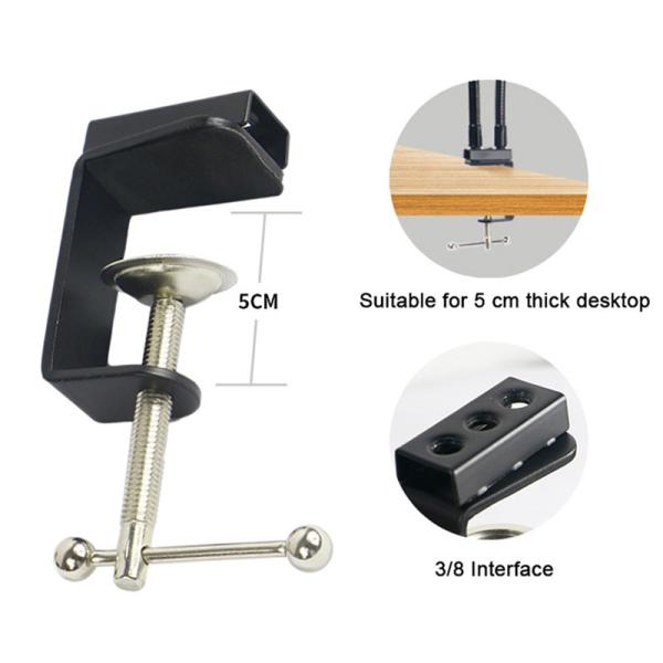 Universal Selfie Ring Light With Flexible Mobile Phone Holder Lazy Bracket Desk Lamp LED Light For Live Stream Office