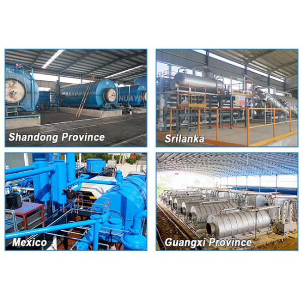 Continuous Pyrolysis Plant Waste Plastic To Petrol Recycling Machine