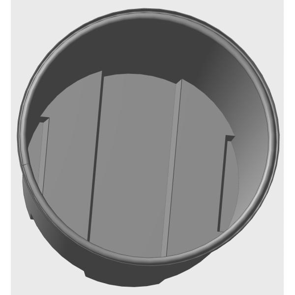 600L Steel Rotational Molding Mold 2.5 To 3mm For Making Plastic Products