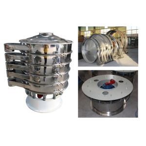 Quality Sulphur Powder Circular Vibrating Screen Sifter 20TPH High Capacity for sale