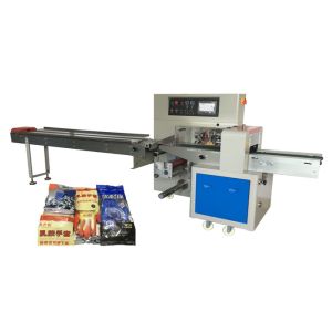 Disposable Gloves Packing Machine , Plastic Pillow Packing Machine