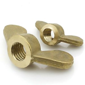M128 Polishing Butterfly Titanium Nut Alloy Steel Fasteners