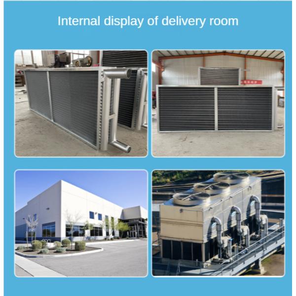 380V Fin Type Heat Exchanger , 50 / 60HZ Freezer Heat Exchanger