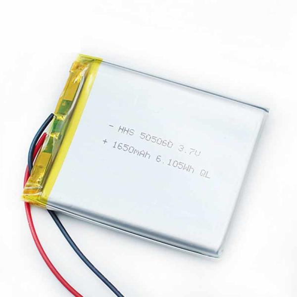 1C Discharge 3.7V 1650mAh Lipo Polymer Battery Pack PL505060