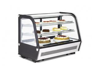 China Bakery Desktop Deli Refrigerated Display Case With LED Lighting on sale