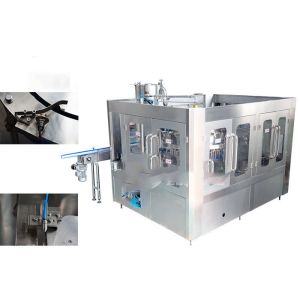 Quality Rotary 3 In 1 Monoblock Carbonated Drink Bottling Machine for sale