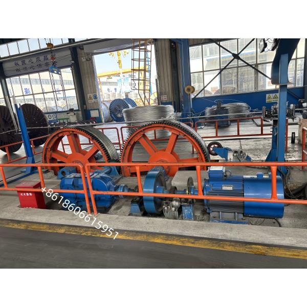 Compact Conductor Making Machine Rigid Frame Stranding Machine JLK400/6+12