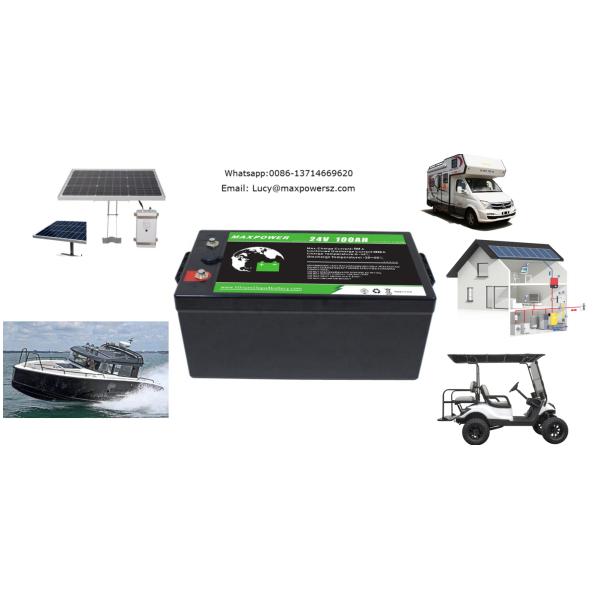 2000 cycles UN38.3 MSDS 24V 100Ah ESS Storage Battery Pack