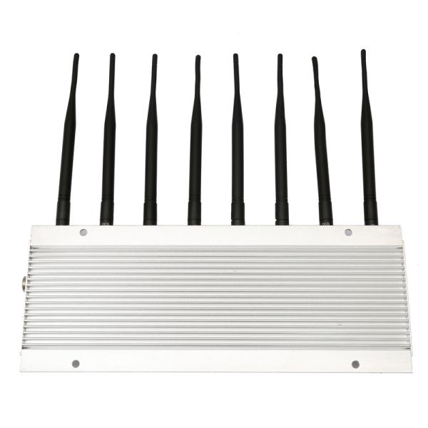 2G 3G 4G WIFI 8 omnidirectional antenna mobile phone signal jammer test room mobile phone jammer