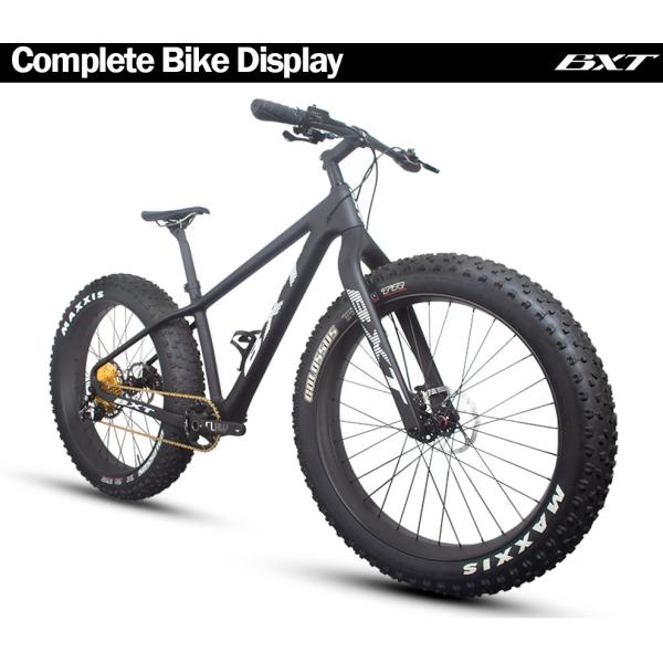 26 Full Carbon Fiber Mountain Bicycle Frame Snow Fat Bike Frameset