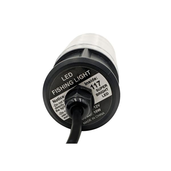 Attracts Fish Underwater Fishing Light DC12V 10W Fishing LED Light Night Fishing Light