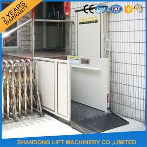 Electric Wheelchair Elevator Lift / Residential Hydraulic Elevator For Old People
