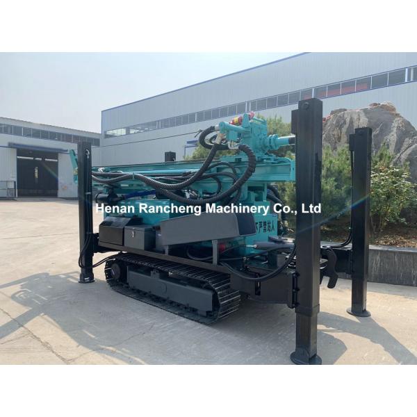 280m Bore Depth Hydraulic Crawler Water Well Drilling Rig 70KW Yuchai Engine