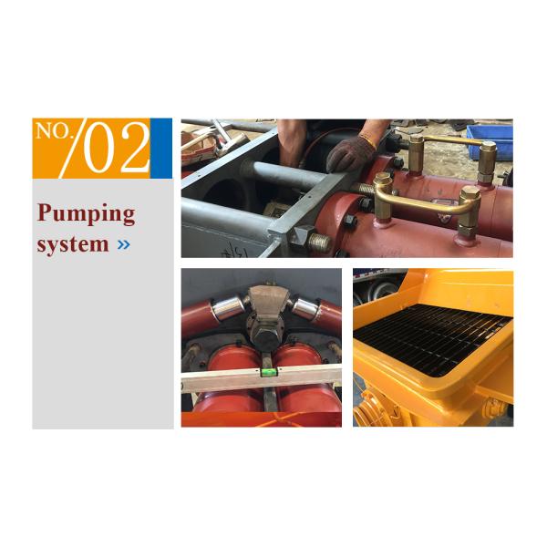 176kw 80m3/H New Concrete Pump , Diesel Concrete Pump For Construction