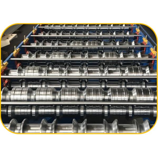 Hydraulic Decoiler Plc Double Layer Roll Forming Machine