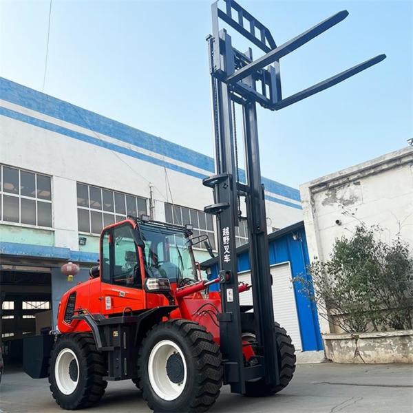 SDJG T50A Four Wheel Drive All Terrain Vehicles 4400*1000*2900mm EPA Approved Forklift