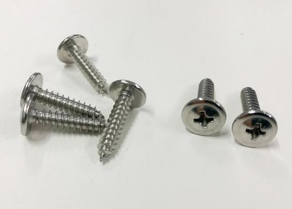Buy Stainless Steel A2  Wafer Head Self Tapping Screws PH2 Drive Full Thread at wholesale prices