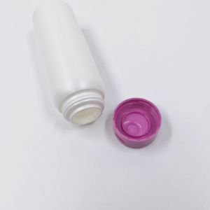 White HDPE 250ml Wide Mouth Plastic Cosmetic Bottles