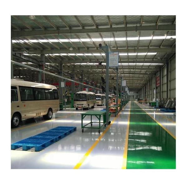 SKD CKD Bus Assembly Line Customized Frequency For Bus Production Plant