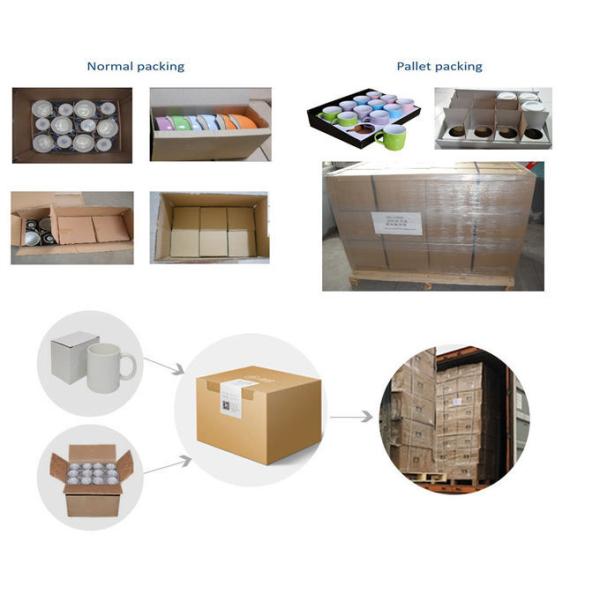 13oz  Glazed White Ceramic Milk Cup Coffee Cup Can Be Customized Pattern Style 4