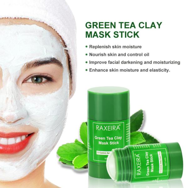 Deep Cleaning Face Mask Green Tea Face Purifying Clay Mask Stick