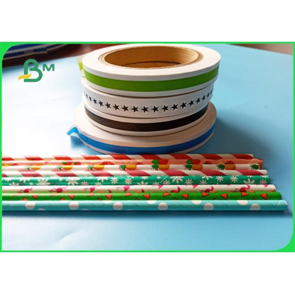 Customized 24g To 135g Printing And Environmental Straw Paper For Drinking