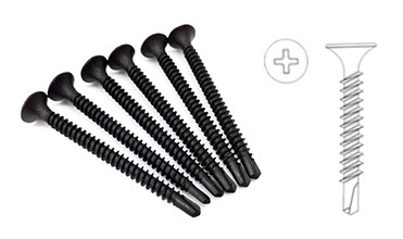 Hex Drill Screw Stainless Steel Metal Hex Flange Truss Pan Hex Head Self Drilling Roof Screw With Rubber Washer