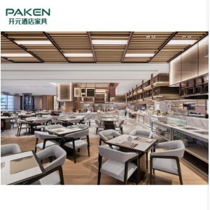 Custom Commercial Furniture One Stop Solution Hotel Dining Chair Table