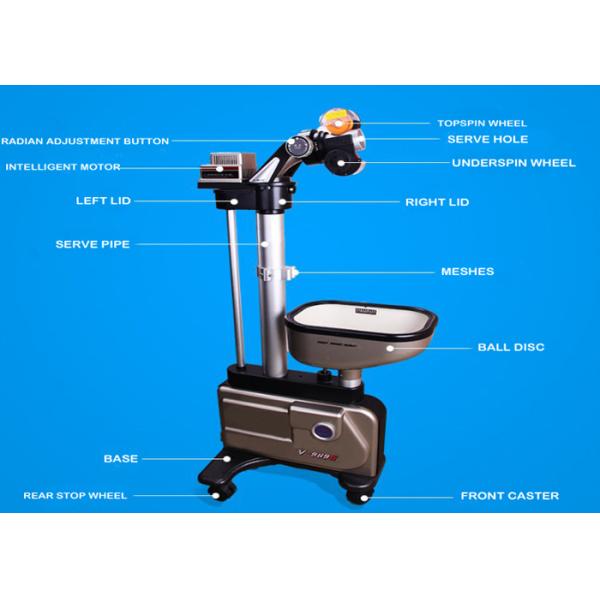 Programmable Function Table Tennis Robot / Ping Pong Training Machine